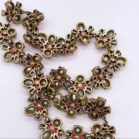 J. Crew Posy Floral Crystal Necklace - Picture 5 of 5